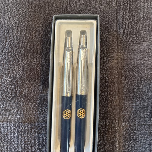 Vintage Parker Arrow Pen & Pencil set - Rotary International Branding - Picture 3 of 5