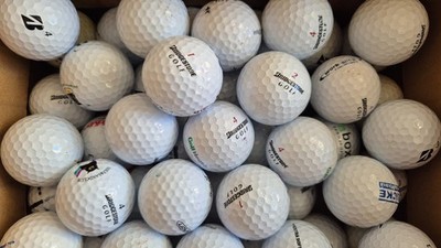 50 Bridgestone Golfbälle (u. a. Tour B330-RX, TreoSoft, e6) | Zustand: AAAA - AA