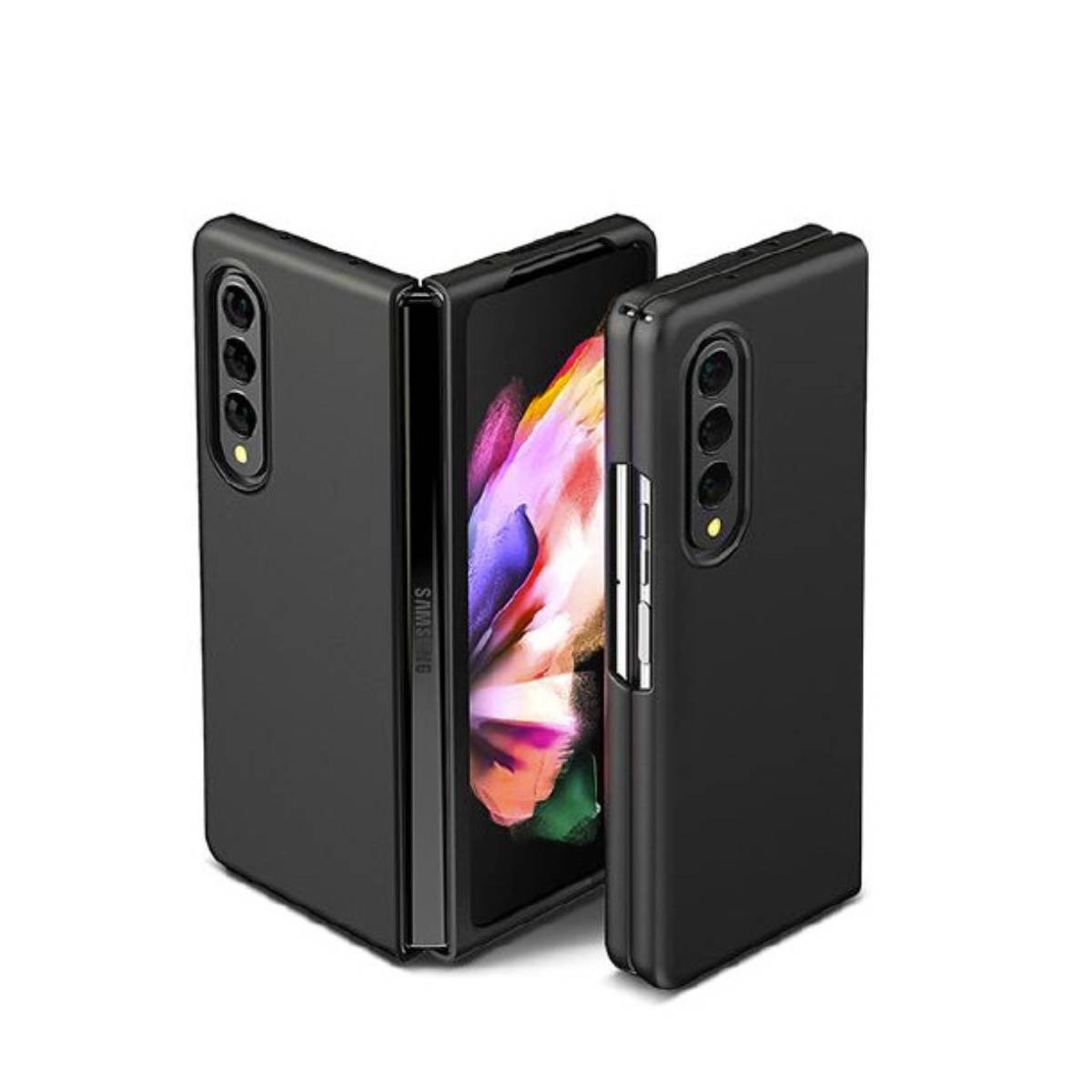 Coque Galaxy Z Fold 4 Mercury premium renforcée fine avec revêtement mat pour homme et femme