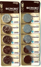 CR2430 10PK 3V LITHIUM GREAT EXP 12/29 DL2430 ECR2430 FREE SHIP AND TRACKING