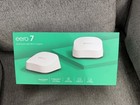 eero 7 Dual-Band Mesh WiFi 7 Router System 2 Pack White 2.5Gb Sealed NEW