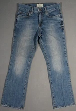 WG11425 *AEROPOSTALE* DRIGGS BOOT CUT, SLIM FIT MENS JEANS 27/28 (msr 28"x27.5")