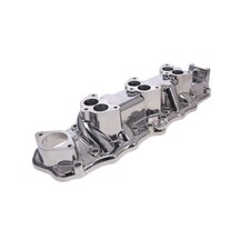 239 255 Triple Deuce 3x2 Intake Manifold Aluminum For Ford Flathead V8 Polished