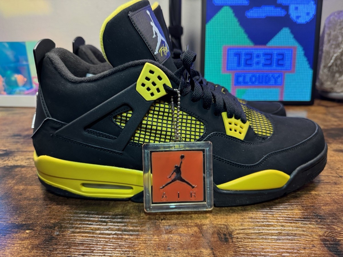 Size 14 - Jordan 4 Retro Low Thunder for sale online | eBay