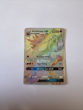 Pokémon Incineroar GX Card Guardians Rising Rainbow TCG 147/145 on eBay