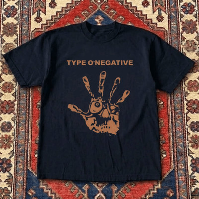 Size L, Type O Negative black t-shirt
