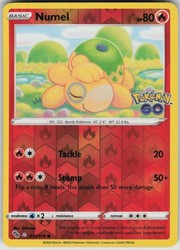 Numel (Peelable Ditto) 013/078 Pokémon GO Reverse Holo
