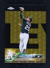 Marketplace image: 2018 Topps Chrome Update Target Exclusive Superfractor 1/1 Stephen Piscotty 6m1