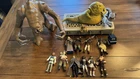 Kenner Star Wars 1983 Jabba the Hut Incomplete Set W/Rancor +Additional Figures