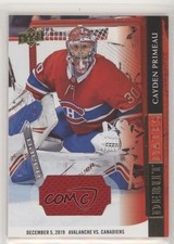 2020-21 Upper Deck Debut Dates Jersey Cayden Primeau #DD-4 0v7