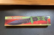 TAC Xtreme Fixed Blade Knife & Sheath~ TX-074GB/12” Overall