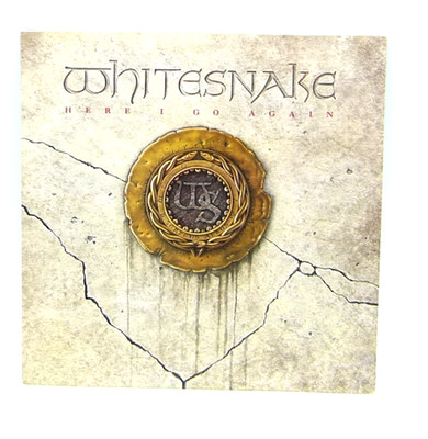 Whitesnake Here I go again Vinyl Single 1984 Emi Music  vintage