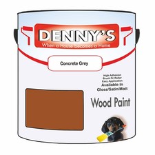 Dennys Wood Fence Paint - Concrete Grey