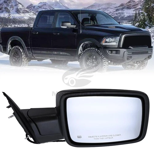 Right Side Mirror For 2013-2019 Dodge Ram 1500 Power Folding +LED Signal Light