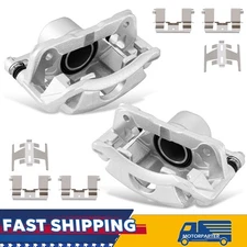 Front Brake Calipers &Bracket For 1991-2001 Honda CR-V CRV Accord Acura