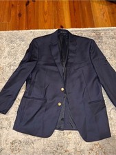 Ralph Lauren Classic Men's Navy Blazer with Gold Buttons