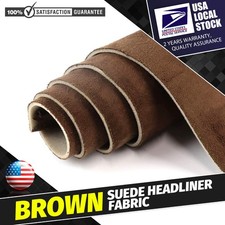 60" L 60" W Suede Headliner Fabric with Foam Backing Material For Car/Truck Roof