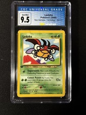 2000 POKEMON NEO GENESIS 1ST ED #63 LEDYBA CGC 10