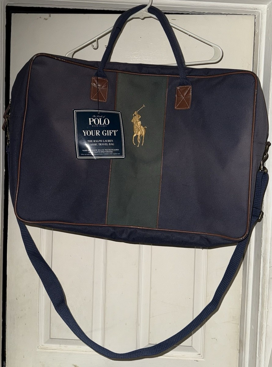 Vintage Polo Ralph Lauren World of Polo Promo Travel Duffle Bag Vintage Polo Ralph Lauren World of Polo Promo Travel Duffle Bag