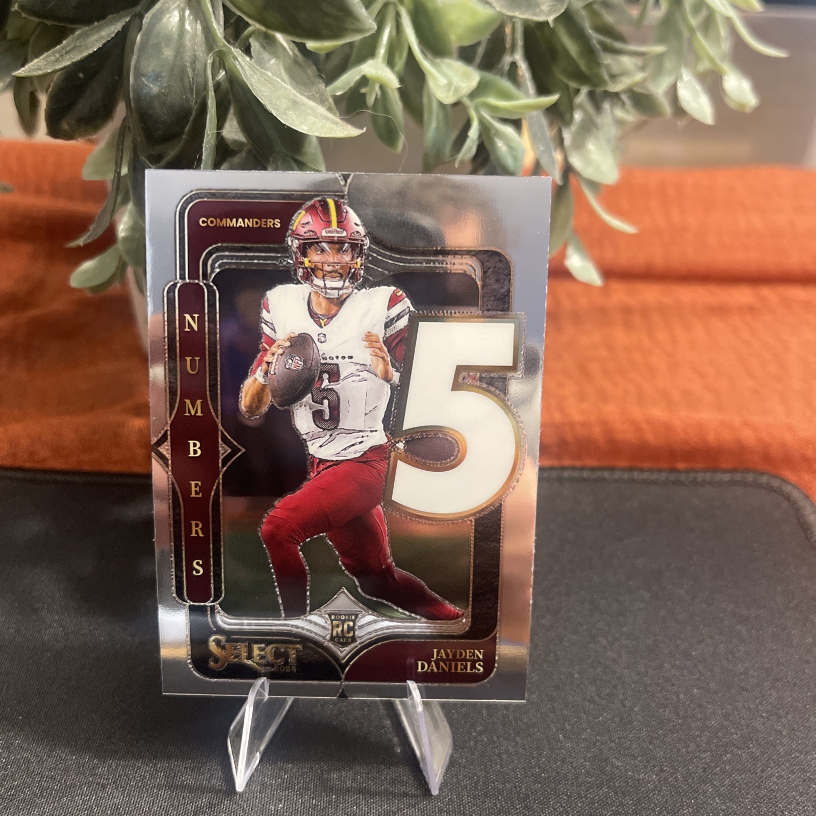 Jayden Daniels 2024 Panini Select RC NUMBERS Washington Commanders 🔥