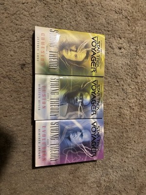 Star Trek Voyager String Theory Trilogy Books 1 2 3 Cohesion Fusion Evolution
