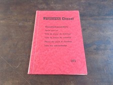 Farymann diesel elenco pezzi singoli LKS 1962