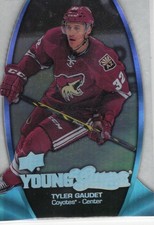 2014-15 SP Authentic Upper Deck Update Young Guns Tyler Gaudet #527 Rookie