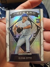 Glenn Otto 2022 Chronicles Crusade Baseball - SILVER #18 RC - Texas Rangers