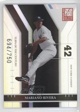 2004 Donruss Elite Turn of the Century 694/750 Mariano Rivera #50 HOF 0w8