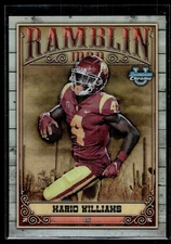 Mario Williams 2023 Bowman University Chrome C Card #RM-7