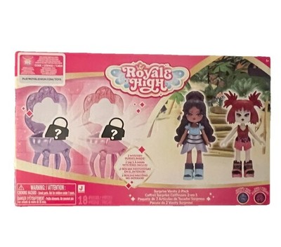 Royale High Vanity 2 Pack 5.5  Dolls with Accessories and Code New