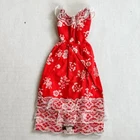 Vintage Barbie Best Buy Doll Clothes Outfit #9006 Hawaiian Floral DRESS