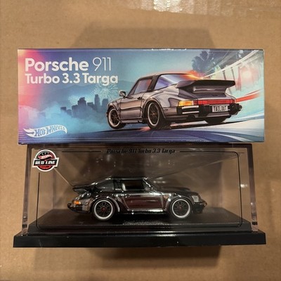 Hot Wheels RLC Exclusive 1988 Porsche 911 Targa Turbo CHASE Silver