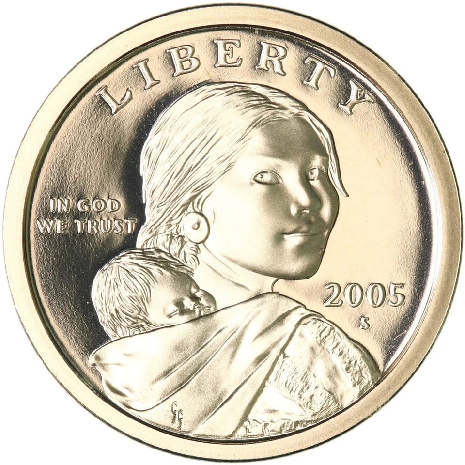 2005 S Partial Proof Set Kennedy Dime Nickel Cent Dollar CN-Clad US Mint 6 Coins - Image 2 of 4