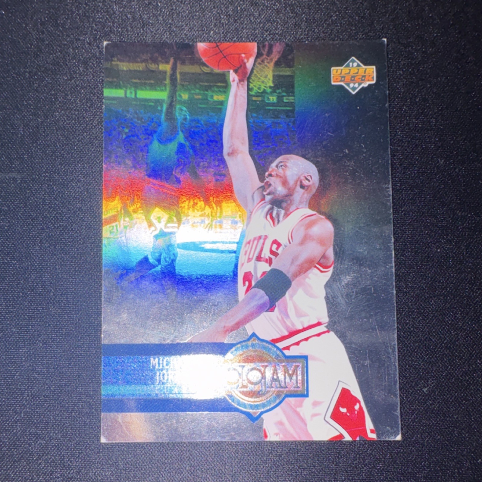1993-94 Upper Deck Michael Jordan Holojam Insert #H4 Chicago Bulls Hologram