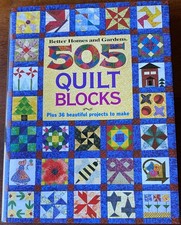Book - "505 Quilt Blocks": Plus 36 Beautiful Projects BH G - Hardcover - 2003