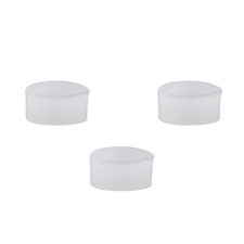 18-55mm Black Rubber Screw Cap Lens Hood Replacement For Nikon Camera lens 3pcs