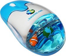 Frutiger Aero Aqua Mouse - Clear Blue USB-C R...