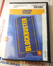 Vintage Blockbuster Video Rental DVD Case with Disc - Recount