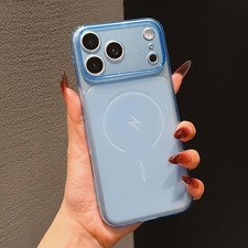 For iPhone 17 16 15 14 Pro Max Plus 13 12 Lens Cover Protective Shockproof Case