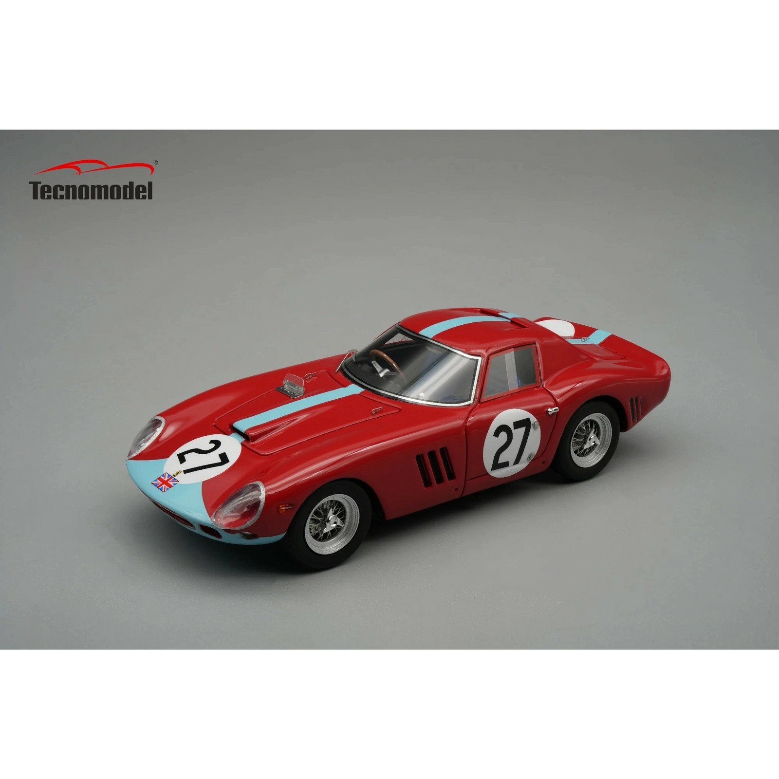 Ferrari 250 GTO 64 ravivez la légende du Tourist Trophy 1964 Tecnomodel 1/43