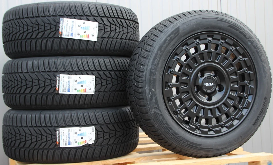 VW Bus T5 T6 T6.1 California Räder Alufelgen Dotz Talara Hankook Winterreifen - Bild 2 von 3