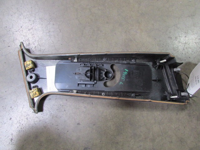 Maserati Quattroporte, LH, Left Upper B-Pillar Trim Panel, Black, 981356000