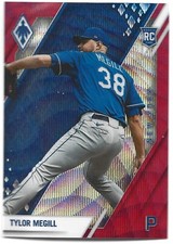 2022 Panini Chronicles Phoenix #11 Tylor Megill RC /199 Ruby Wave Mets Rookie