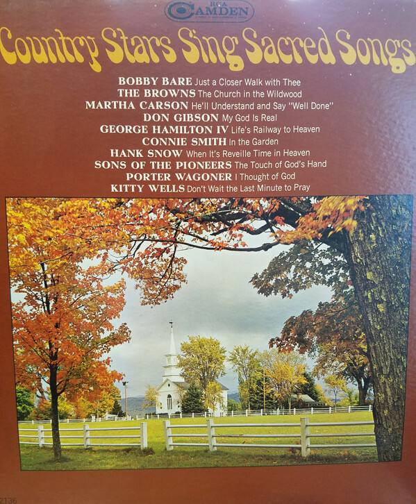 Various - Country Stars Sing Sacred Songs - RCA Camden - CAL