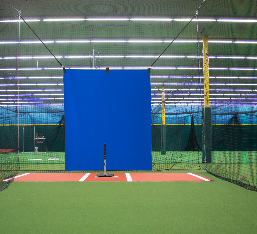 メールにて Baseball Batting Cage Backstop Backdrop 4' x 6' Softball Strike