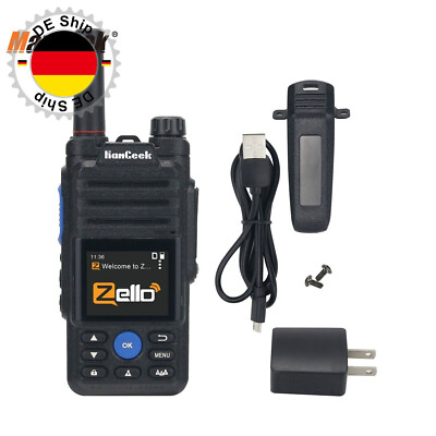 HamGeek HG-369 POC Walkie Talkie Wifi Bluetooth 2G/3G/4G For Zello Real-ptt #DE