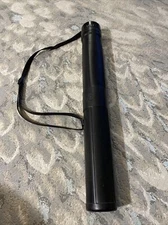 Drawing Storage Tube Black plastic portfolio Painting Telescopic Storage 2-4 ft