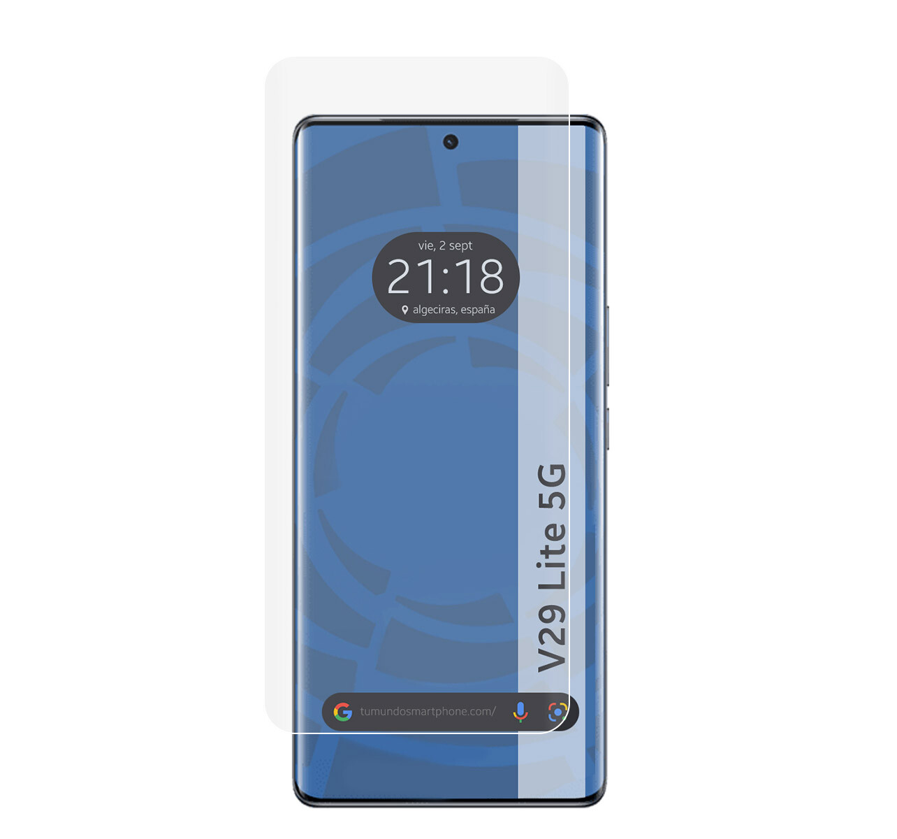 Proteggi Vetro Temperato Completo Curvo UV Full Glue per Vivo V29 Lite 5G