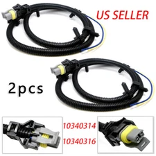 2X ABS Wheel Speed Sensor Wire Harness For Chevrolet Impala Monte Carlo Uplander